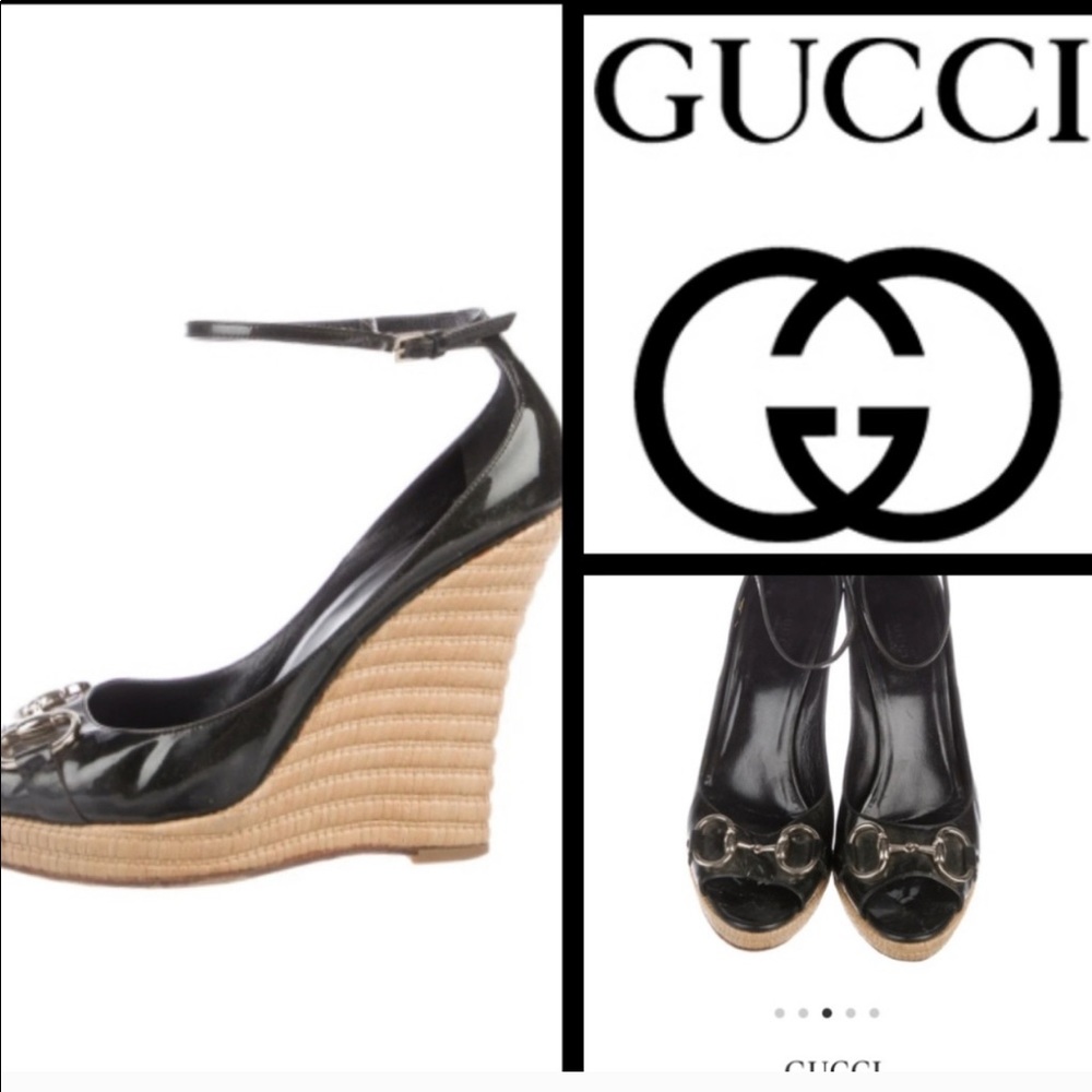 Authentic Gucci Wedges